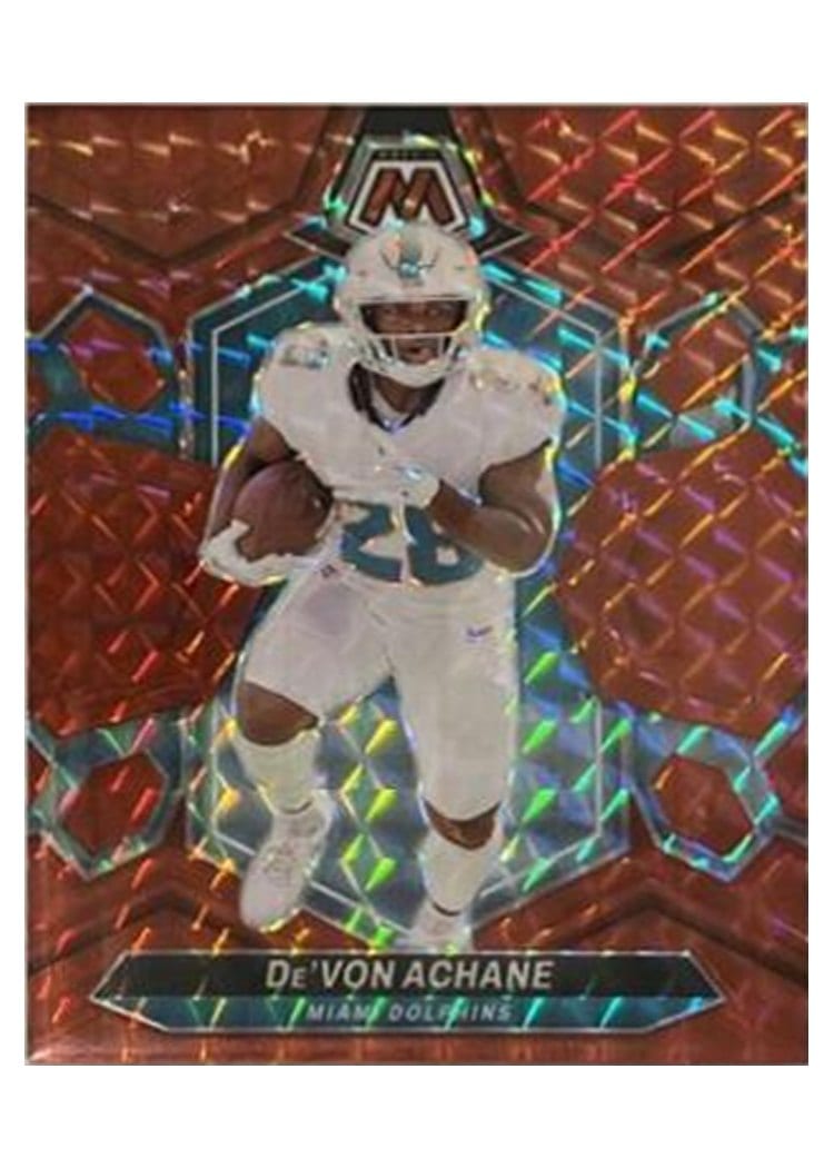 2024 Panini Mosaic Base Set De'Von Achane #135 card