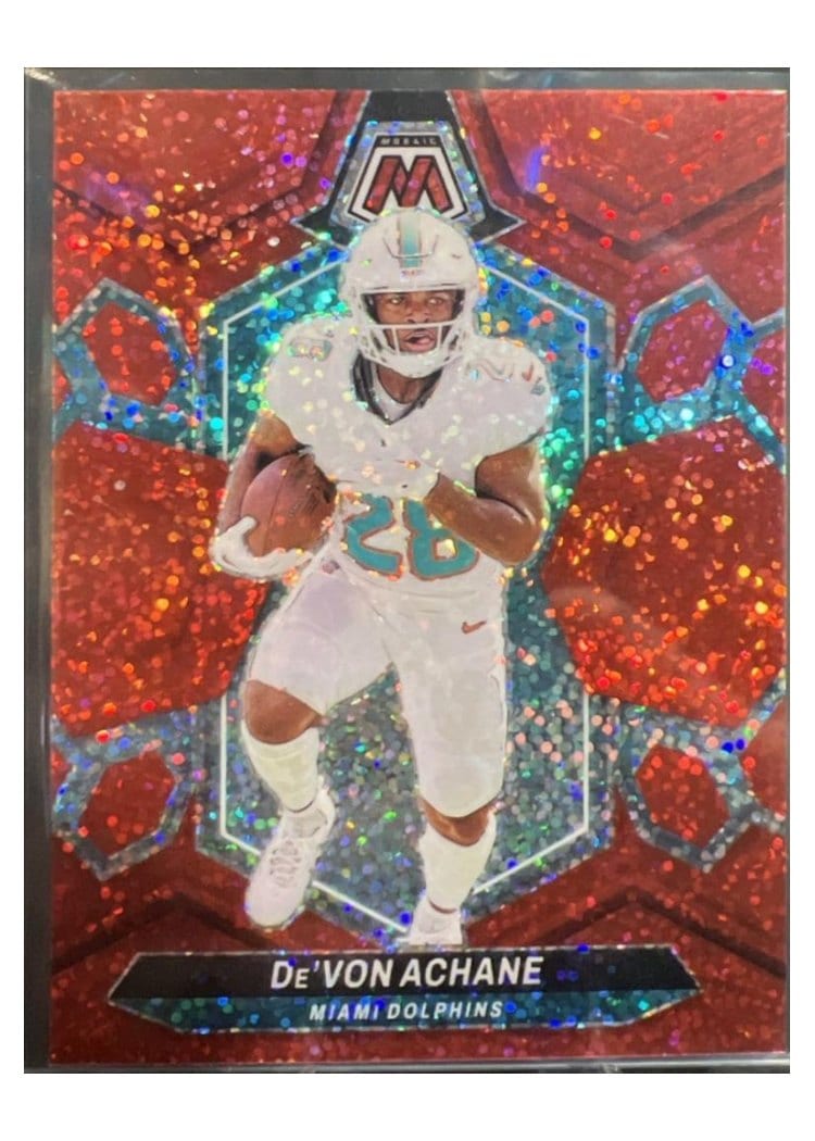 2024 Panini Mosaic Base Set De'Von Achane #135 card