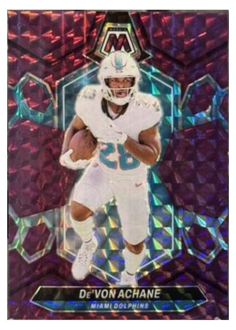 2024 Panini Mosaic Base Set De'Von Achane #135 card