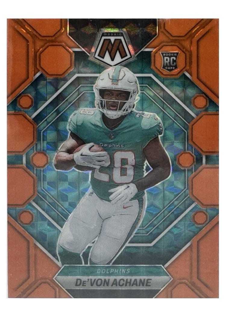 2024 Panini Mosaic Base Set De'Von Achane #135 card