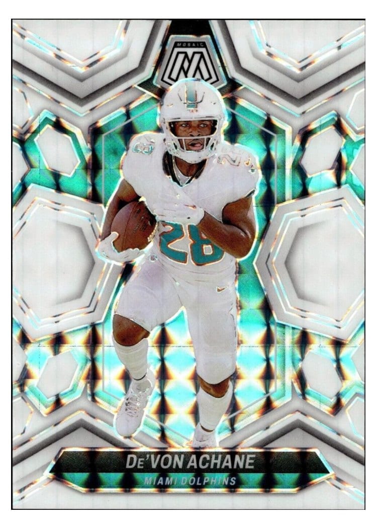 2024 Panini Mosaic Base Set De'Von Achane #135 card