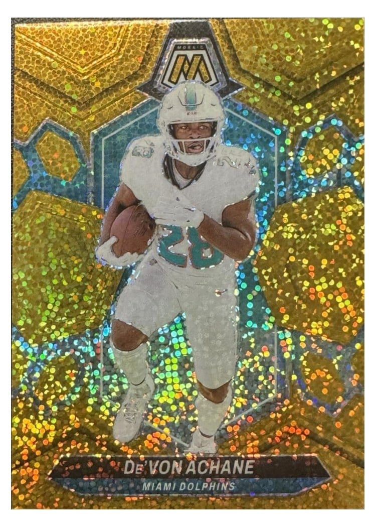 2024 Panini Mosaic Base Set De'Von Achane #135 card