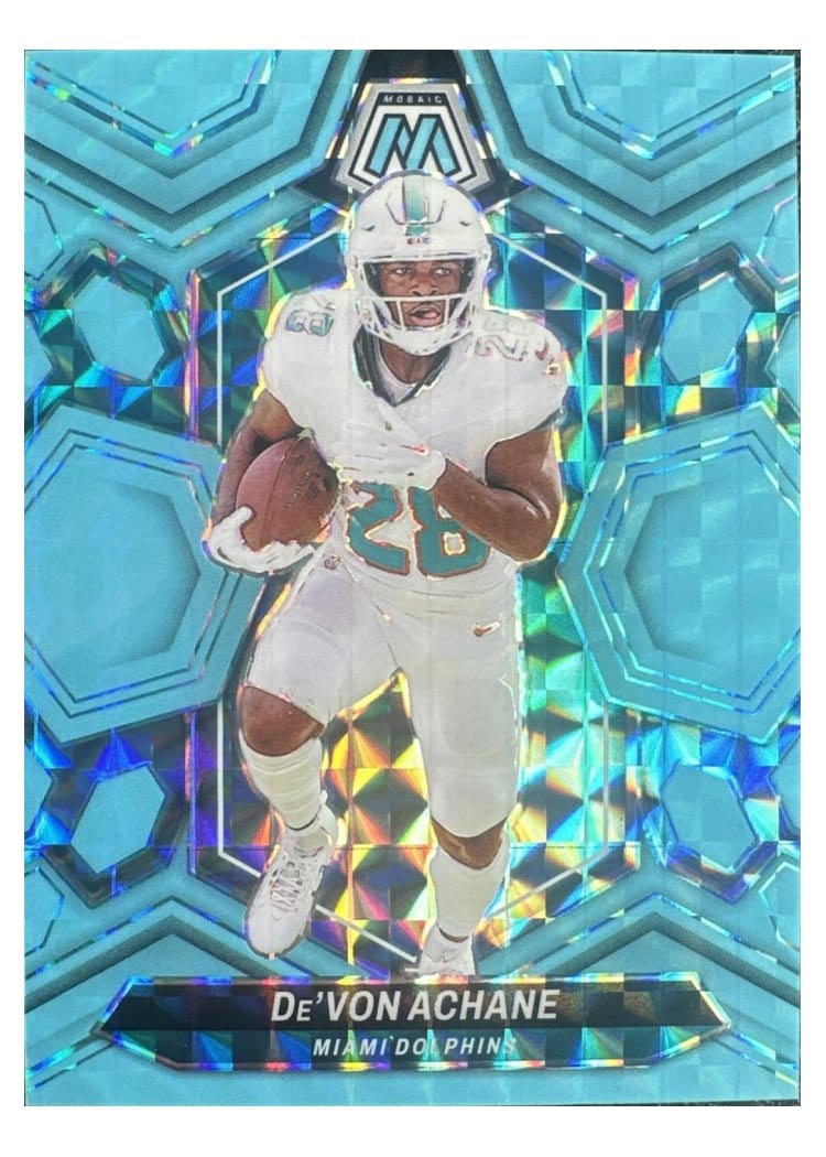 2024 Panini Mosaic Base Set De'Von Achane #135 card