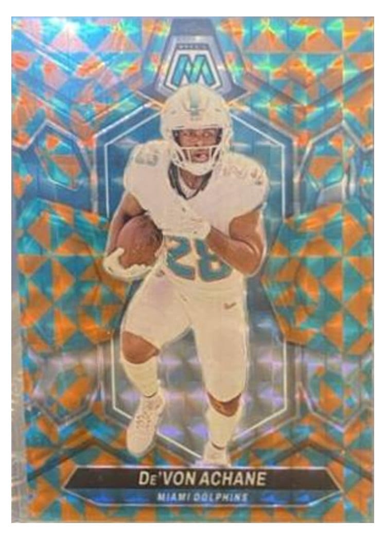 2024 Panini Mosaic Base Set De'Von Achane #135 card