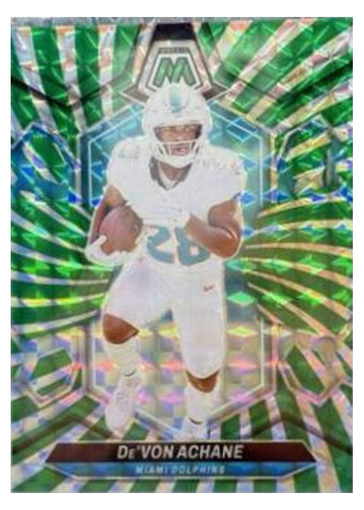 2024 Panini Mosaic Base Set De'Von Achane #135 card