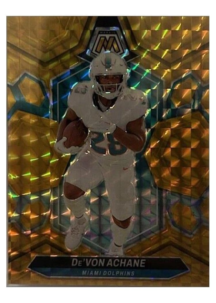 2024 Panini Mosaic Base Set De'Von Achane #135 card