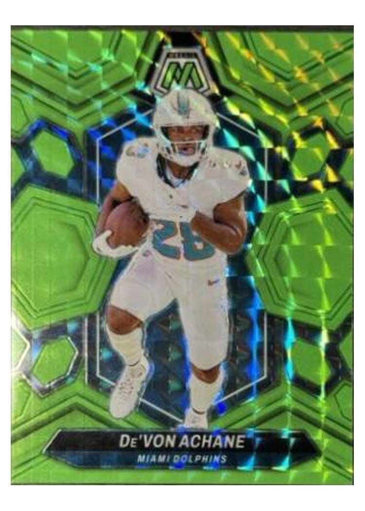 2024 Panini Mosaic Base Set De'Von Achane #135 card