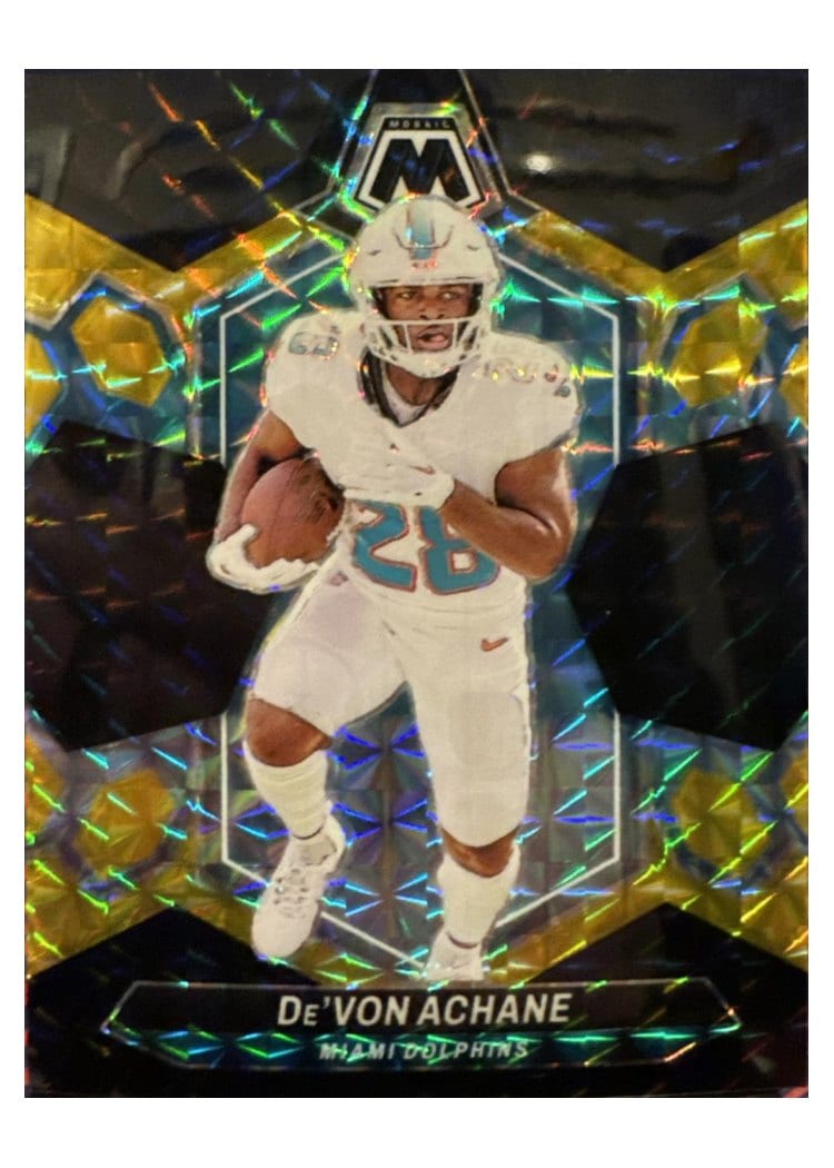 2024 Panini Mosaic Base Set De'Von Achane #135 card