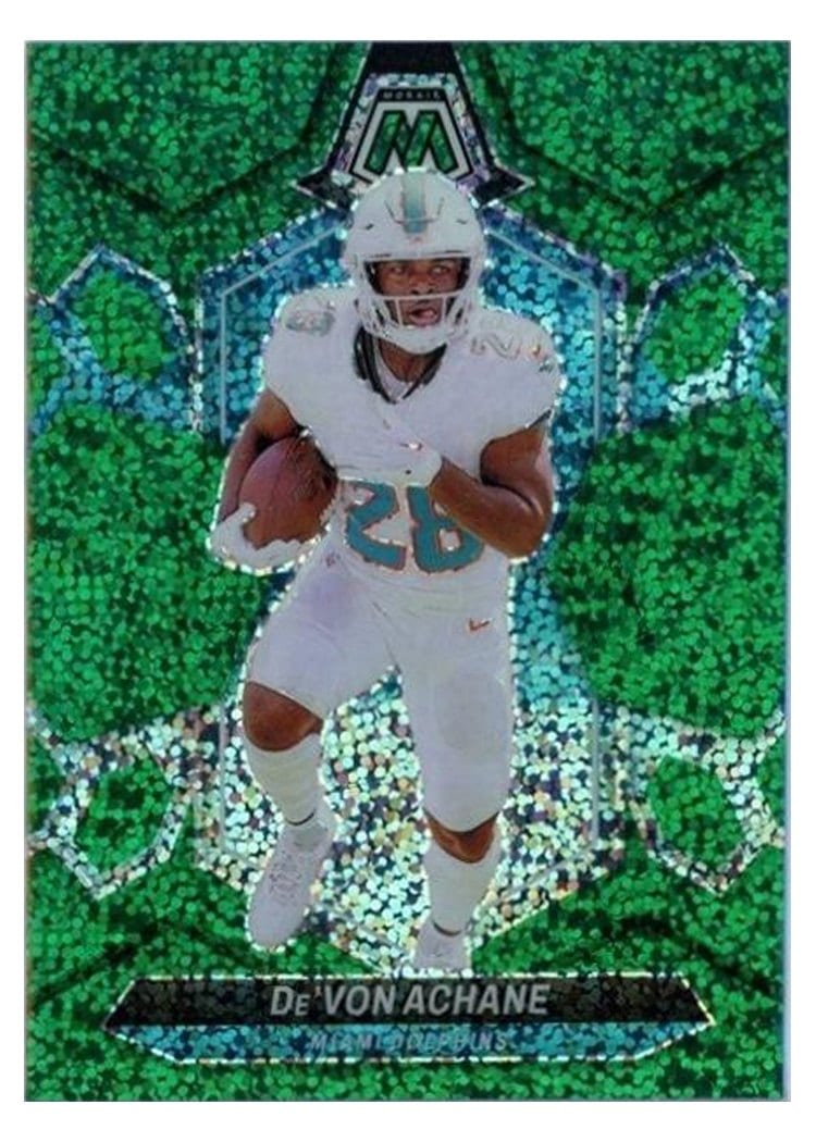 2024 Panini Mosaic Base Set De'Von Achane #135 card