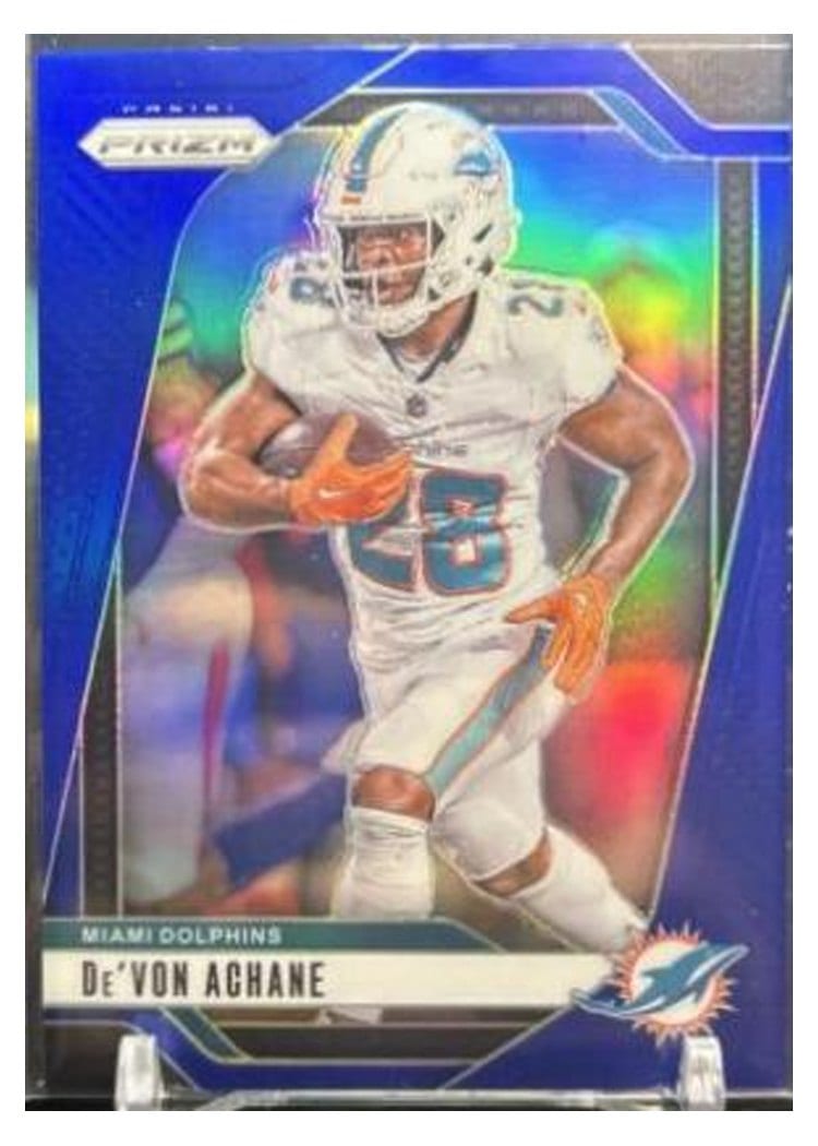 2024 Panini Prizm Base Set De'Von Achane #176 card