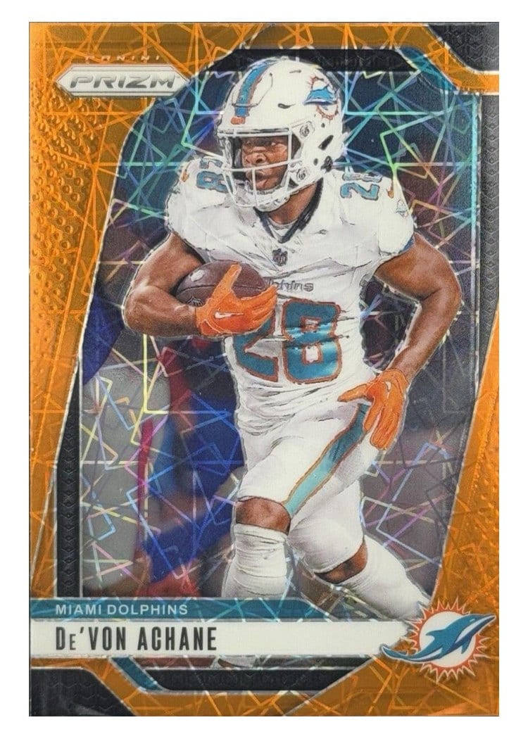 2024 Panini Prizm Base Set De'Von Achane #176 card