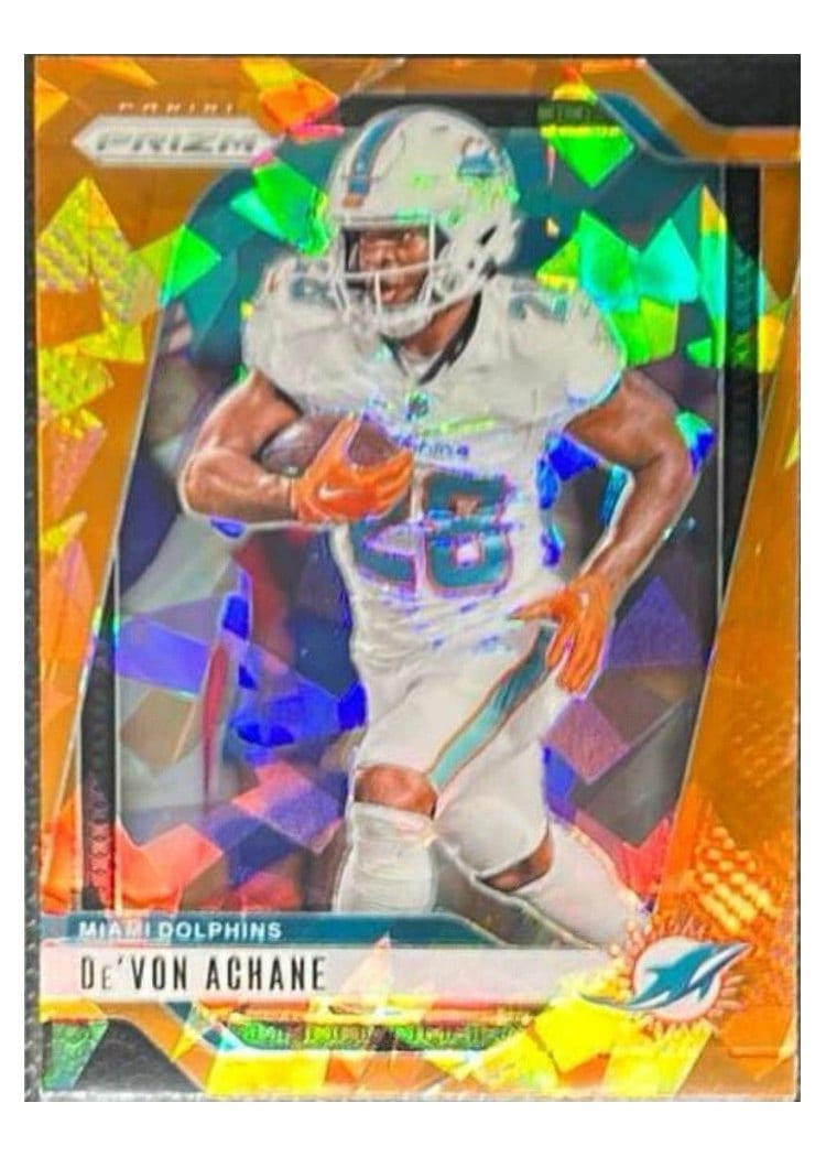 2024 Panini Prizm Base Set De'Von Achane #176 card