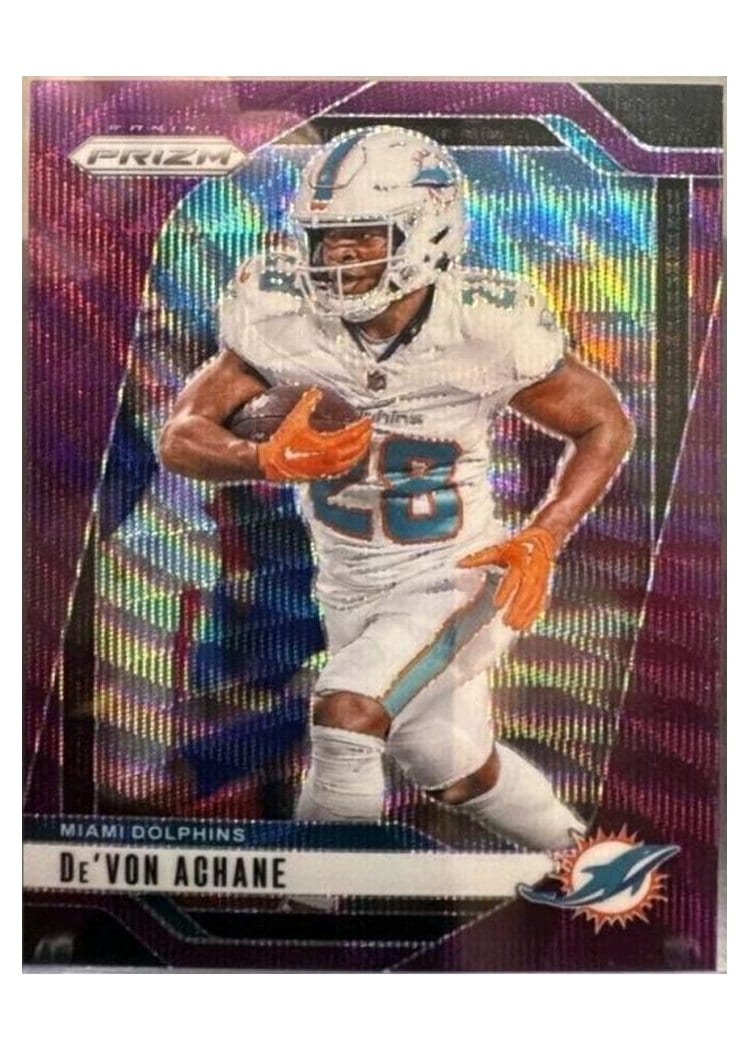 2024 Panini Prizm Base Set De'Von Achane #176 card