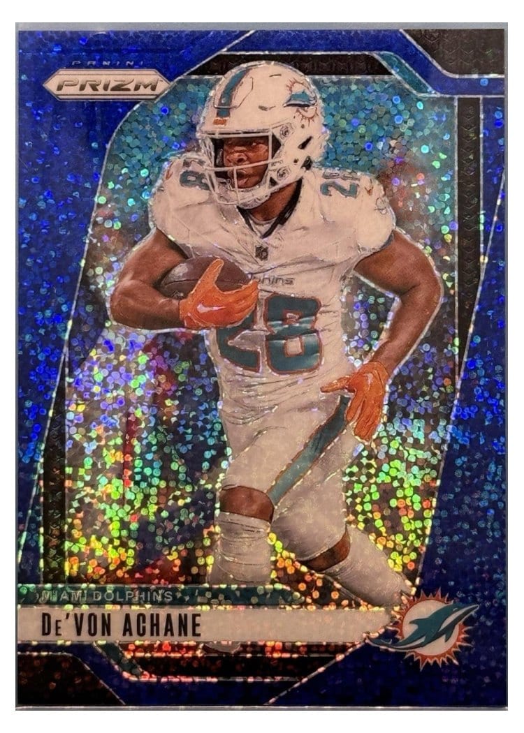 2024 Panini Prizm Base Set De'Von Achane #176 card