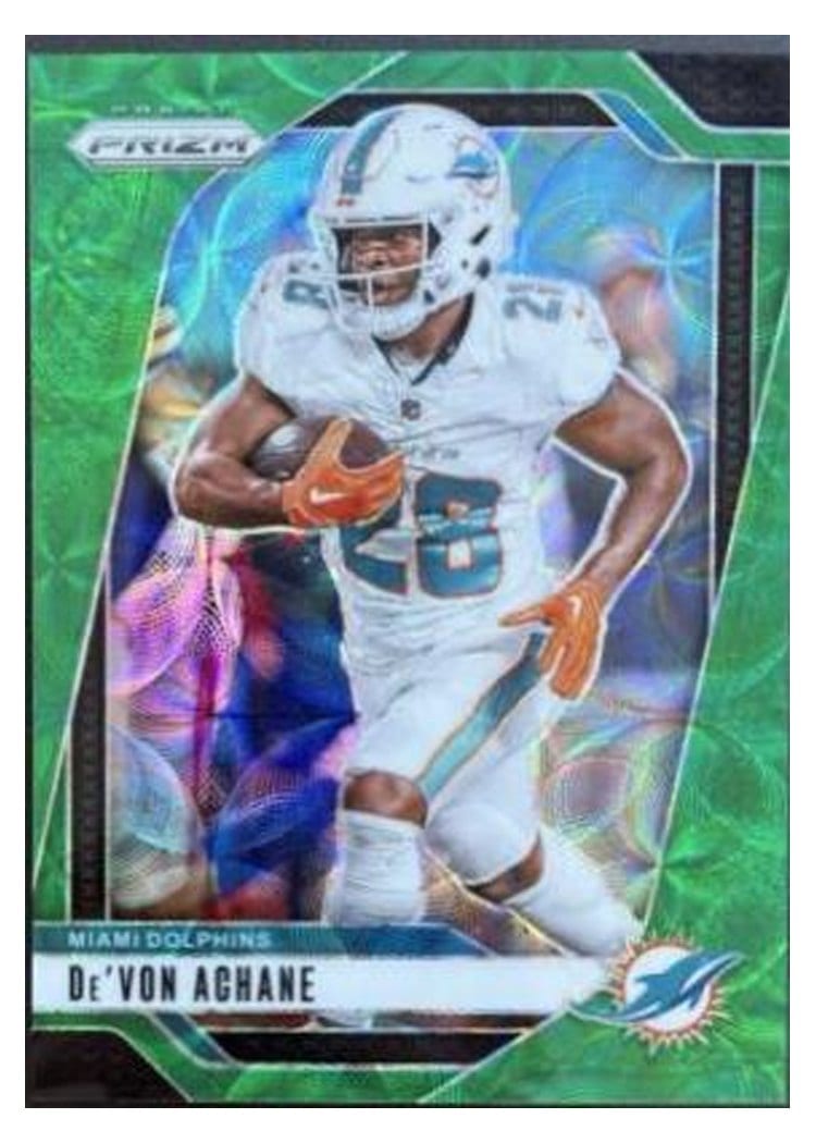 2024 Panini Prizm Base Set De'Von Achane #176 card
