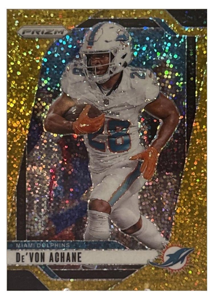 2024 Panini Prizm Base Set De'Von Achane #176 card