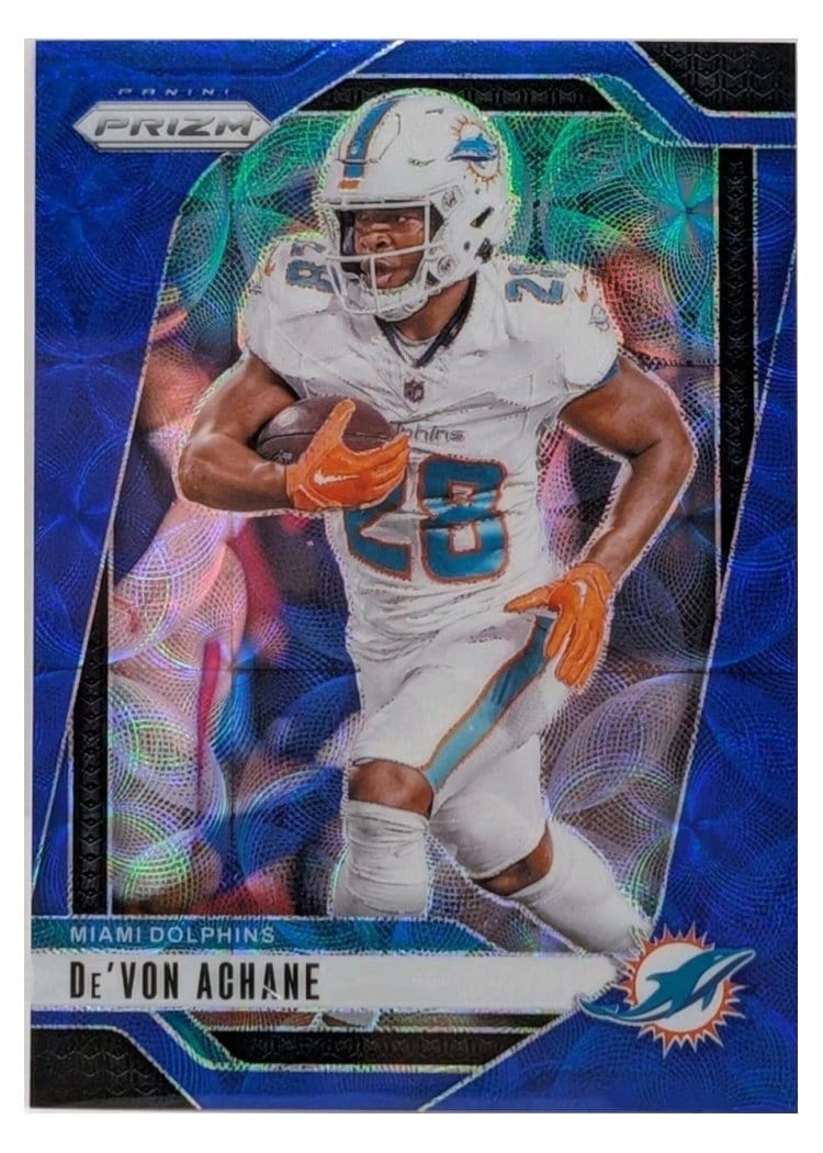 2024 Panini Prizm Base Set De'Von Achane #176 card
