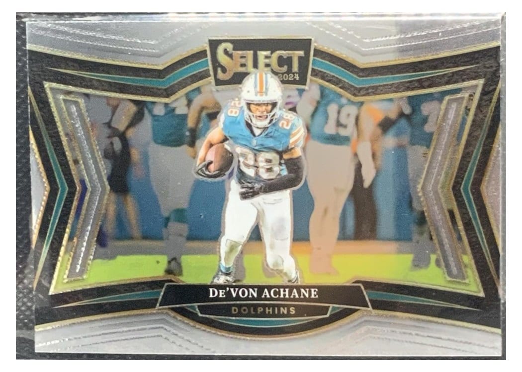 2024 Panini Select Base Set De'Von Achane #432 card