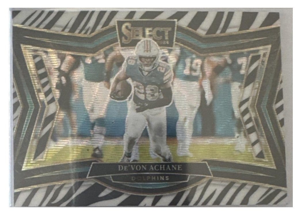 2024 Panini Select Base Set De'Von Achane #432 card