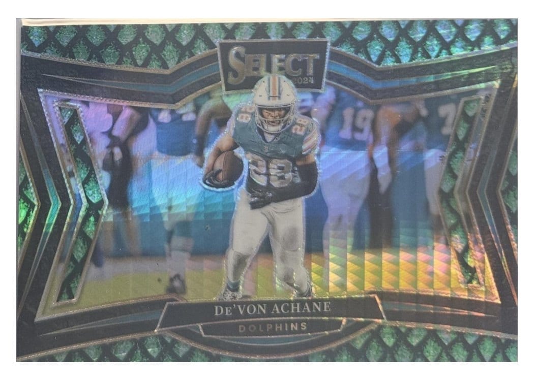 2024 Panini Select Base Set De'Von Achane #432 card