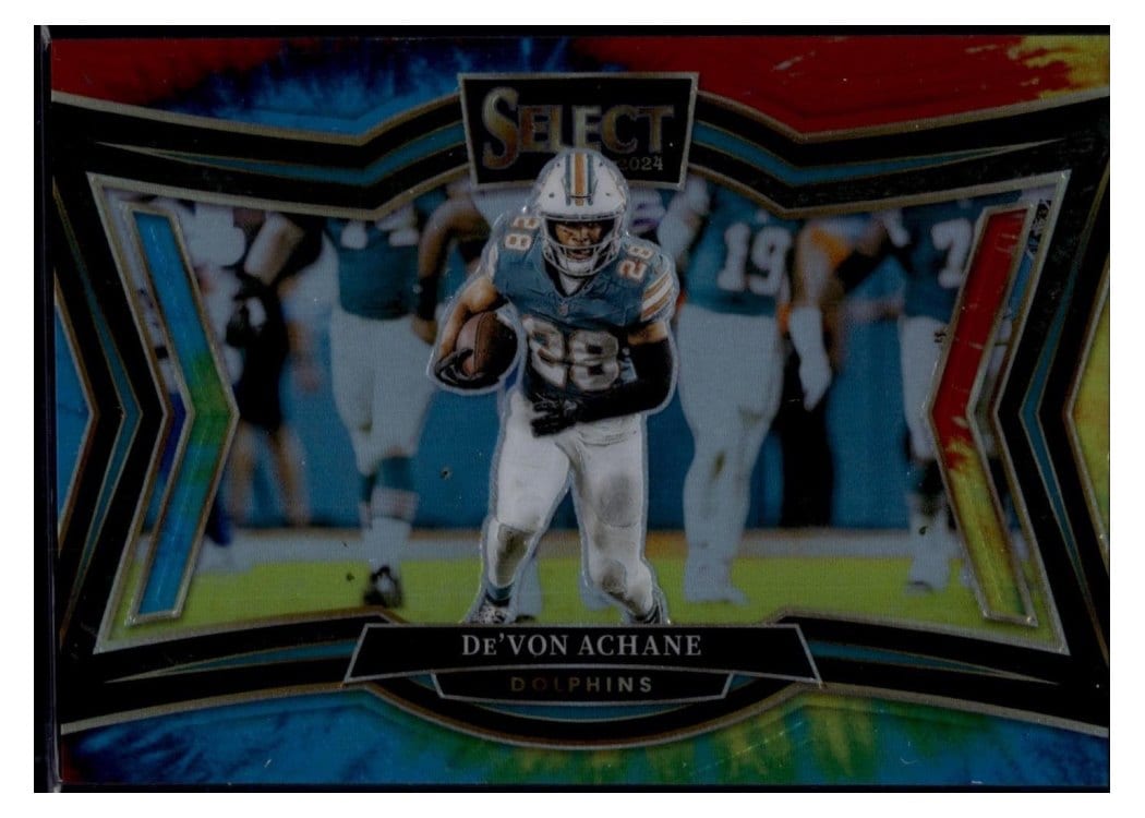 2024 Panini Select Base Set De'Von Achane #432 card