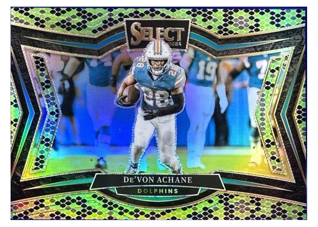2024 Panini Select Base Set De'Von Achane #432 card
