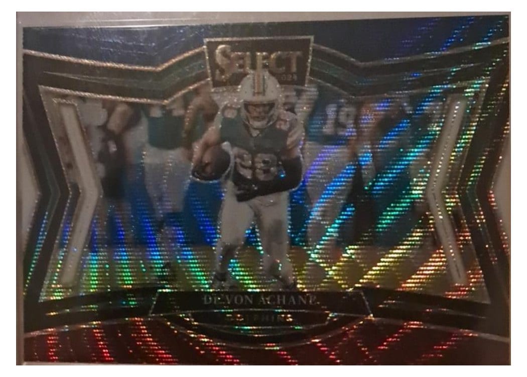 2024 Panini Select Base Set De'Von Achane #432 card