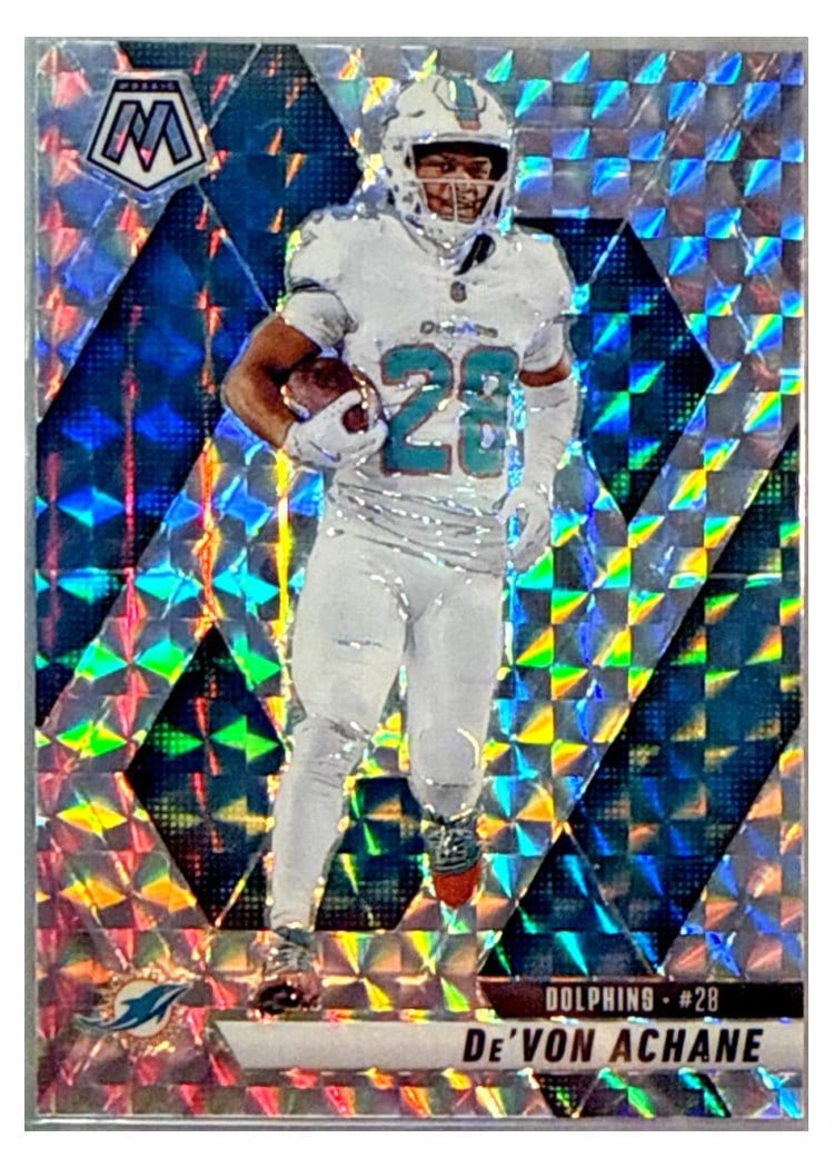 2025 Panini Mosaic Base Set De'Von Achane #58 card