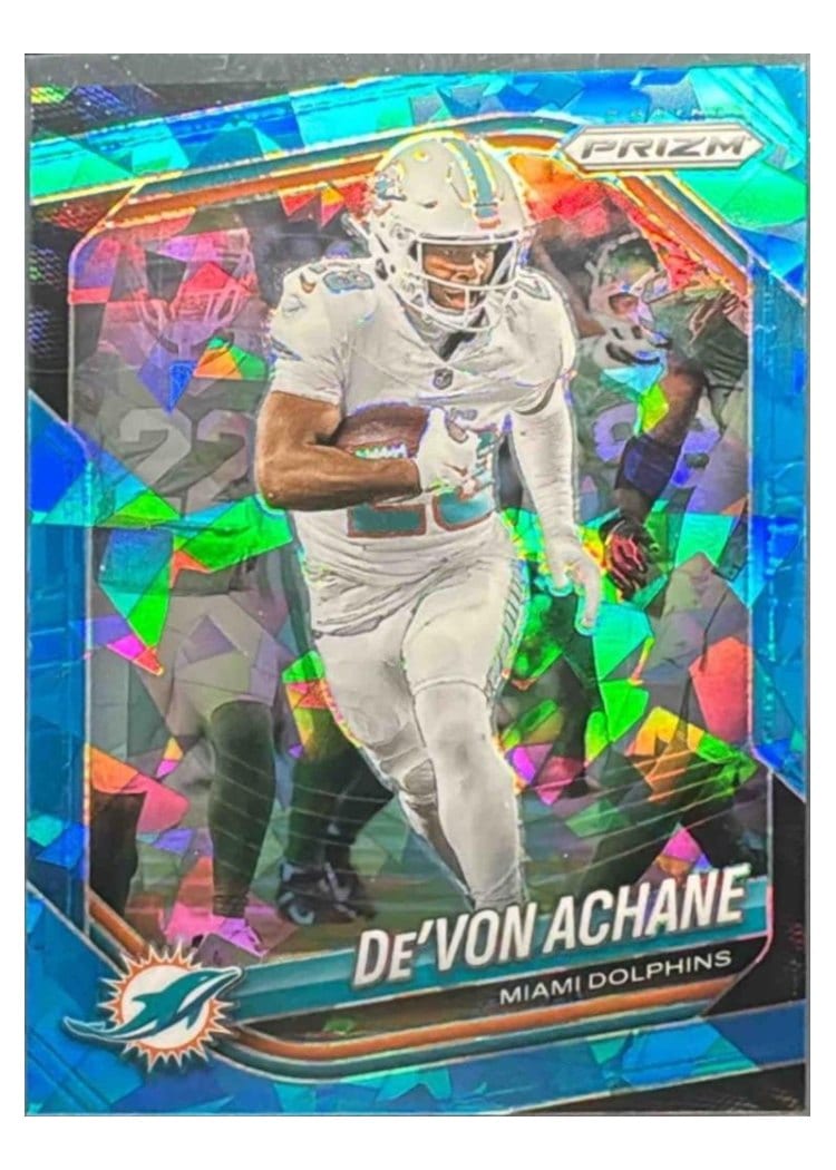 2025 Panini Prizm Base Set De'Von Achane #150 card