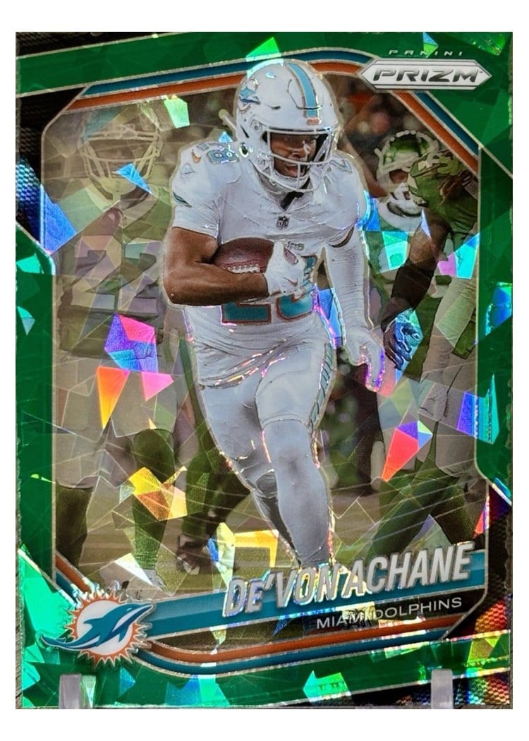 2025 Panini Prizm Base Set De'Von Achane #150 card