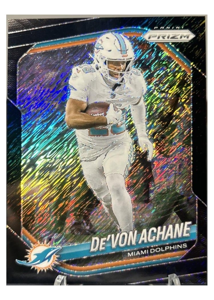 2025 Panini Prizm Base Set De'Von Achane #150 card