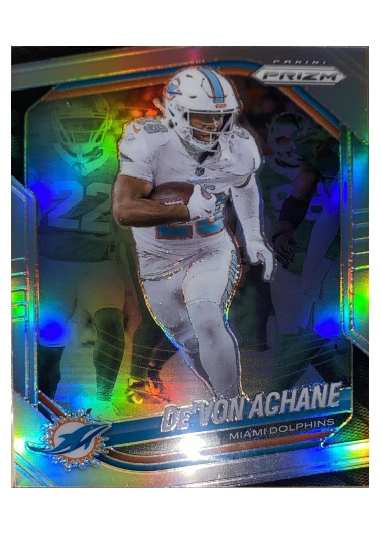 2025 Panini Prizm Base Set De'Von Achane #150 card