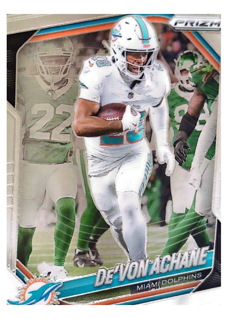 2025 Panini Prizm Base Set De'Von Achane #150 card
