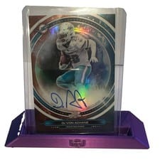 2025 Topps Cosmic Chrome Equinox Autographs De'Von Achane #EQA-DA card