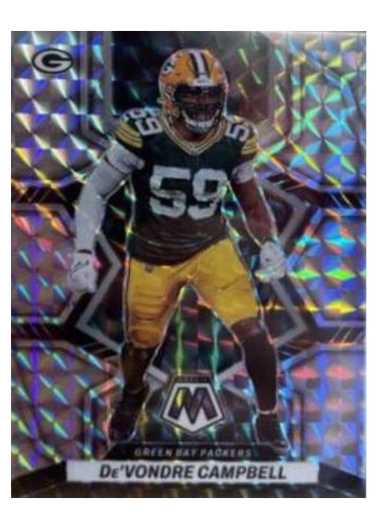 2022 Panini Mosaic Base Set De'Vondre Campbell #74 card