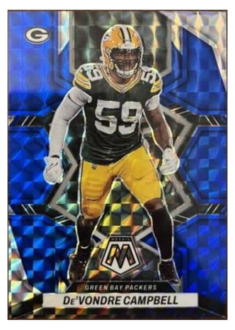2022 Panini Mosaic Base Set De'Vondre Campbell #74 card