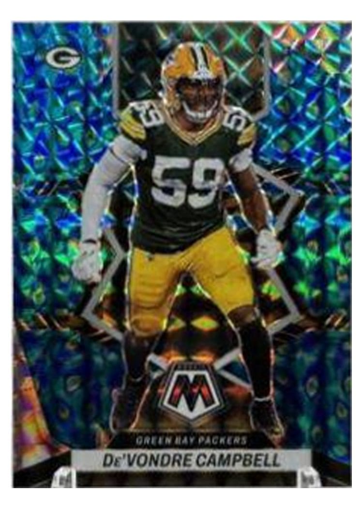 2022 Panini Mosaic Base Set De'Vondre Campbell #74 card