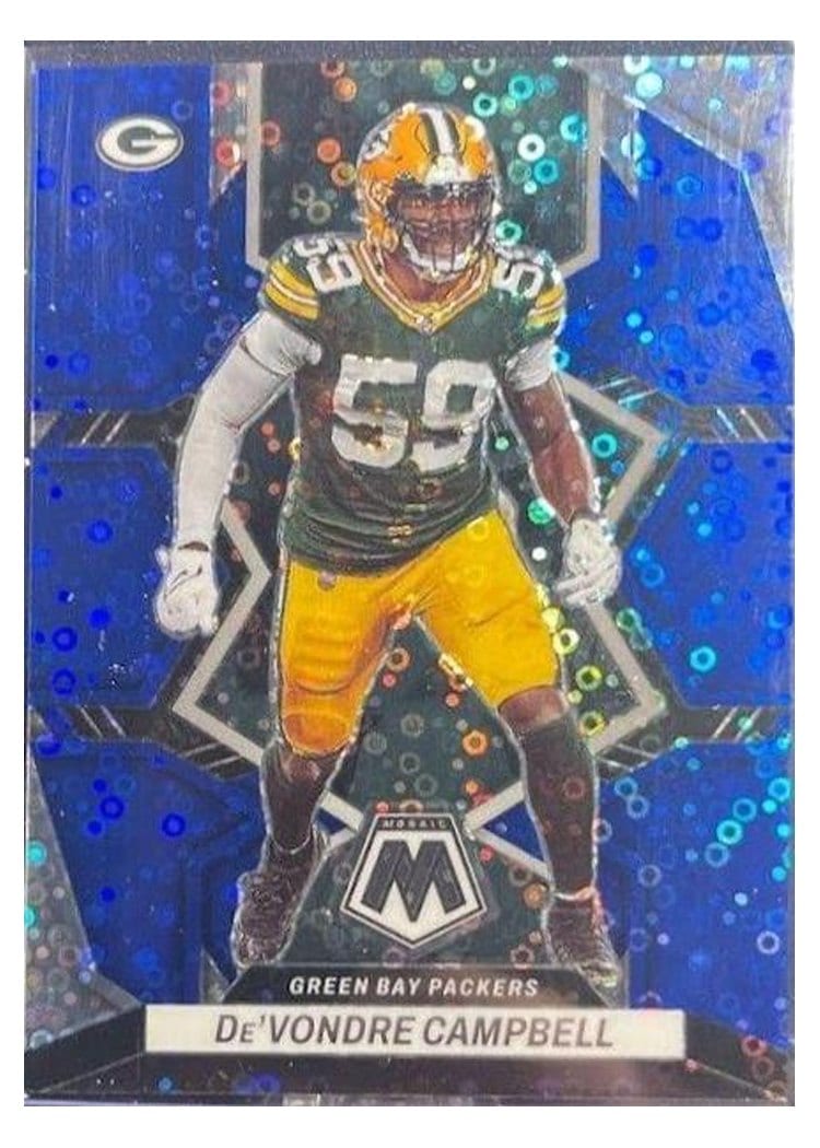 2022 Panini Mosaic Base Set De'Vondre Campbell #74 card