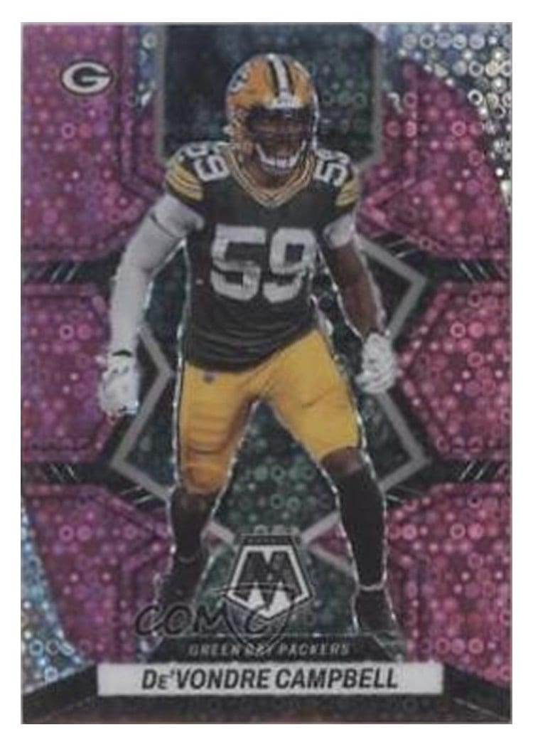 2022 Panini Mosaic Base Set De'Vondre Campbell #74 card