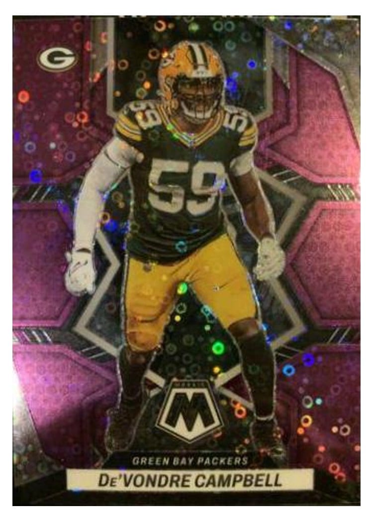 2022 Panini Mosaic Base Set De'Vondre Campbell #74 card