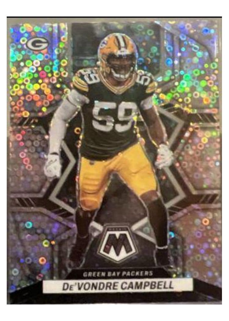 2022 Panini Mosaic Base Set De'Vondre Campbell #74 card