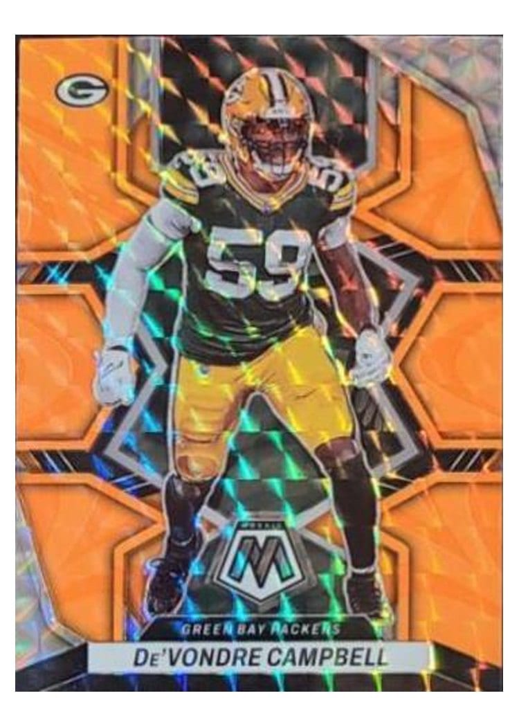 2022 Panini Mosaic Base Set De'Vondre Campbell #74 card