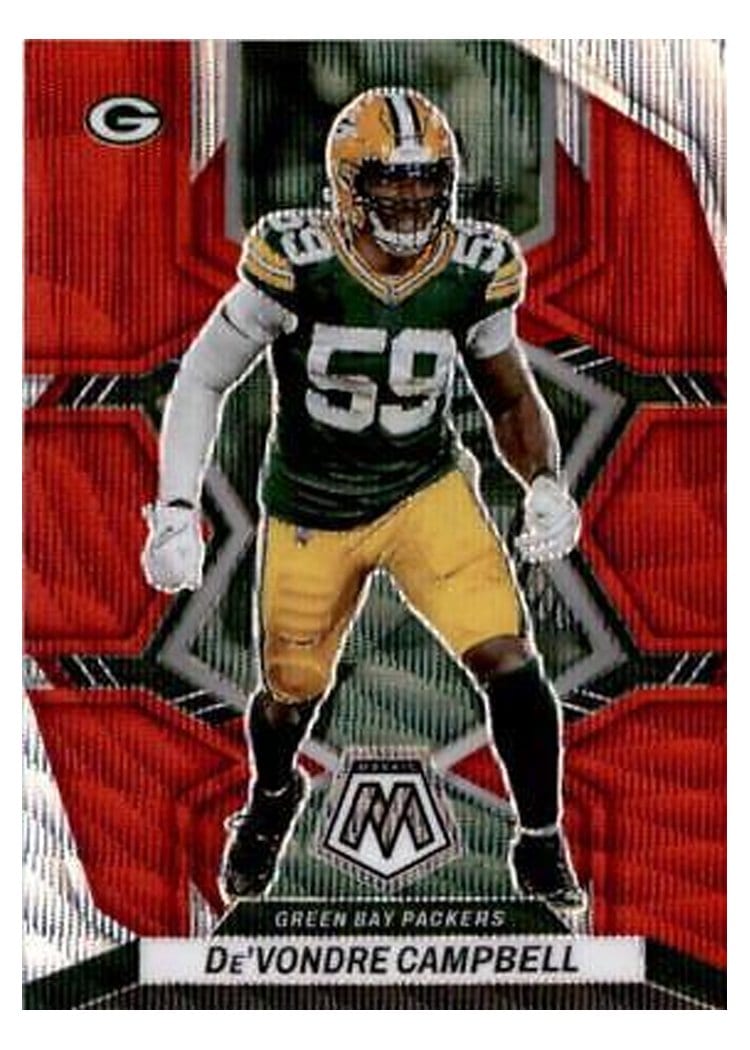 2022 Panini Mosaic Base Set De'Vondre Campbell #74 card