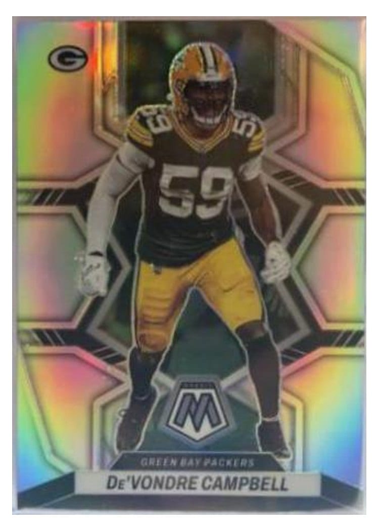 2022 Panini Mosaic Base Set De'Vondre Campbell #74 card