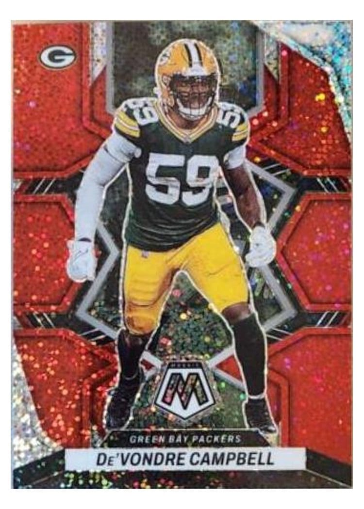 2022 Panini Mosaic Base Set De'Vondre Campbell #74 card