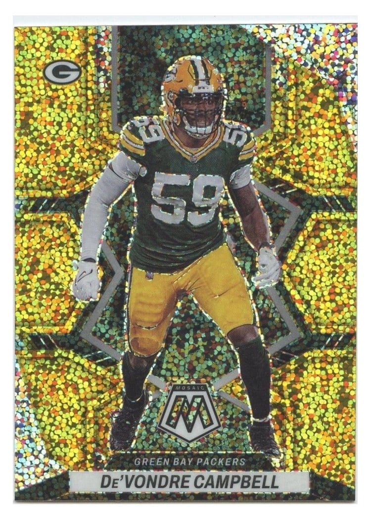 2022 Panini Mosaic Base Set De'Vondre Campbell #74 card