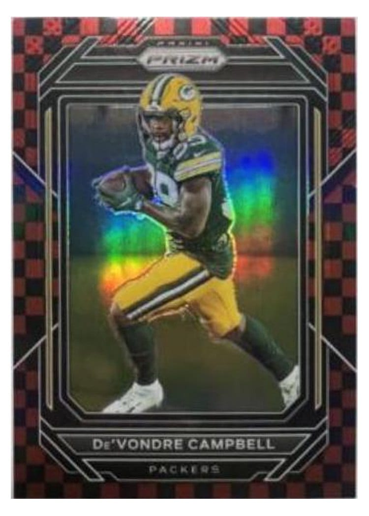 2022 Panini Prizm Base Set De'Vondre Campbell #108 card
