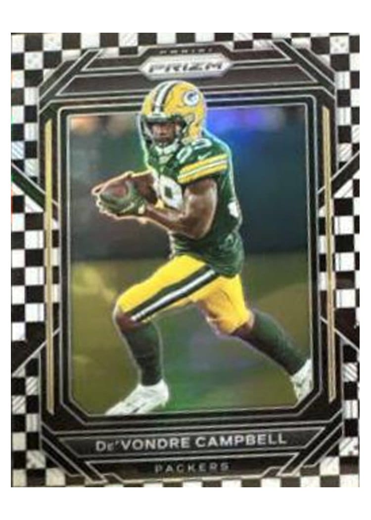 2022 Panini Prizm Base Set De'Vondre Campbell #108 card