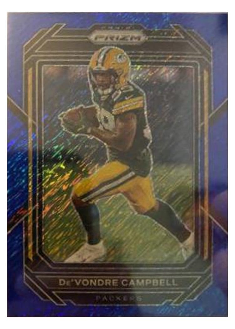 2022 Panini Prizm Base Set De'Vondre Campbell #108 card