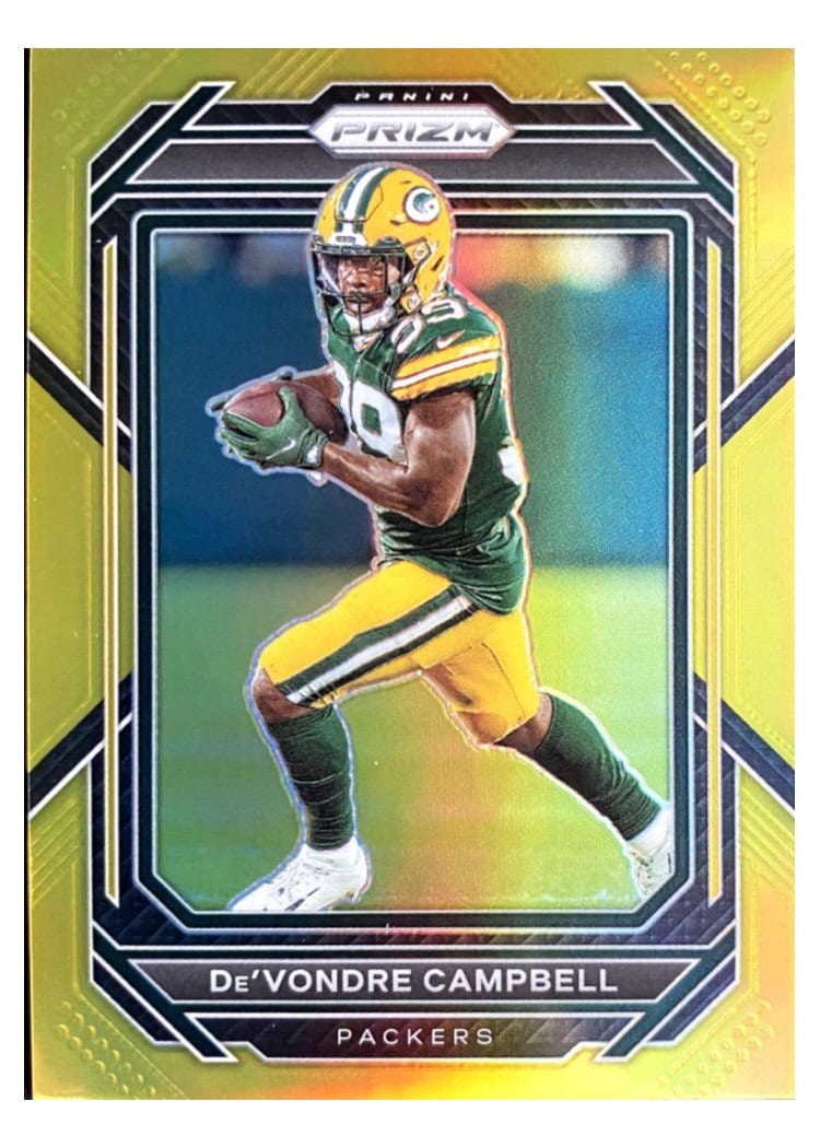 2022 Panini Prizm Base Set De'Vondre Campbell #108 card